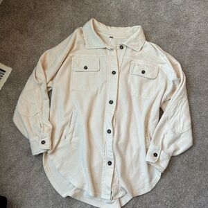 Free People We the Free Ruby Fleece Shirt Jacket